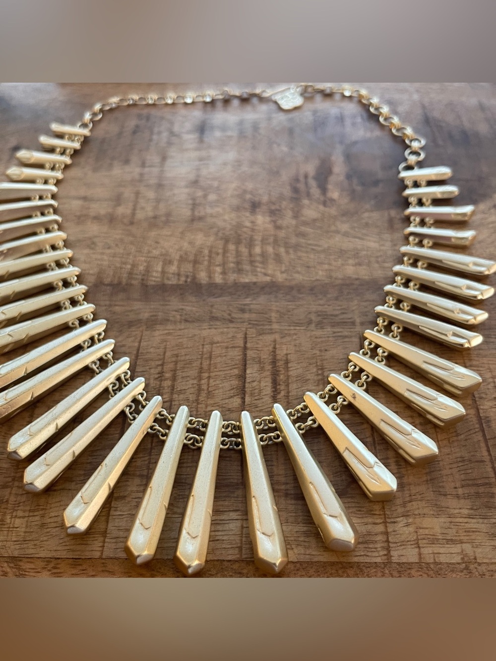 Kendra Scott Jill statement choker necklace in gold